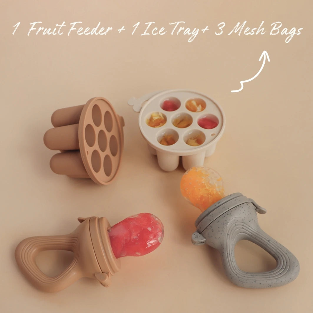 Complete Feeding Prep Set™ — Fruit Feeder + Freezer Pod System