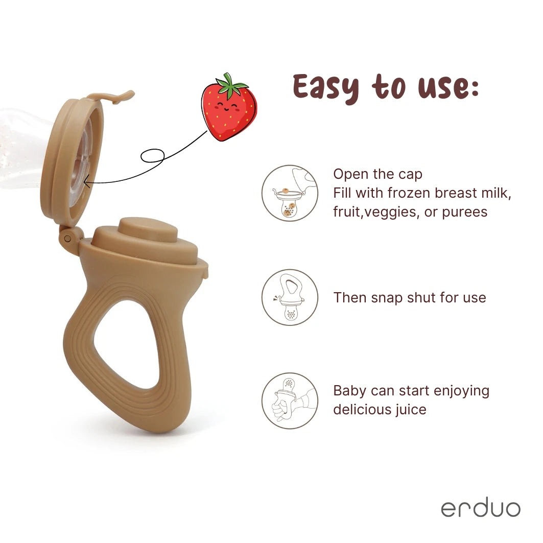 Complete Feeding Prep Set™ — Fruit Feeder + Freezer Pod System