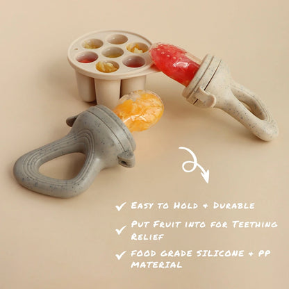 Complete Feeding Prep Set™ — Fruit Feeder + Freezer Pod System